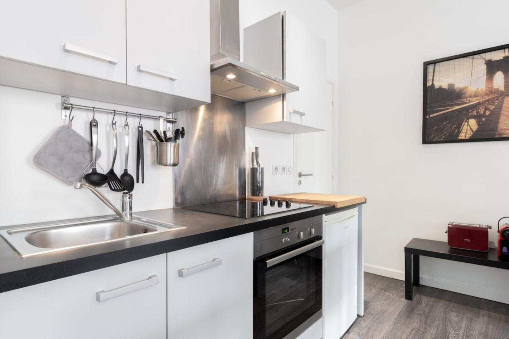 Vieux Lille - Large Modern And Functional Studio Exterior foto